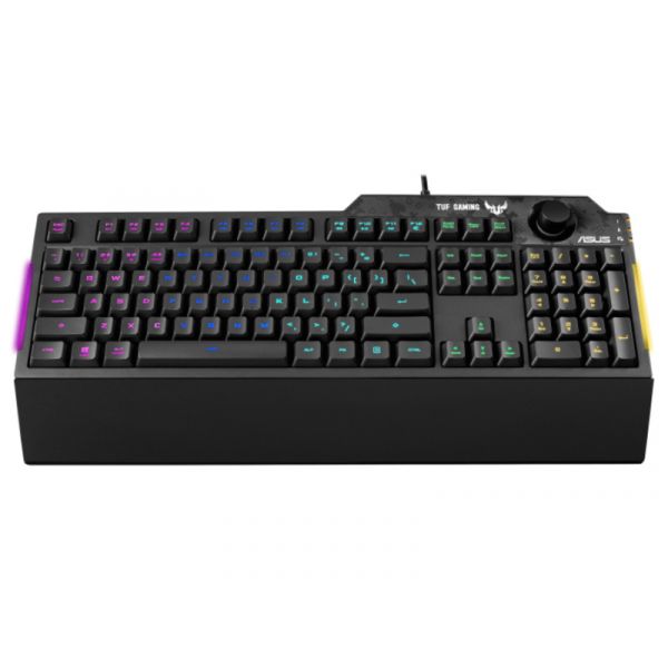 ASUS TUF GAMING K1 gaming billentyűzet (RA04 TUF GAMING K1/HU) fekete