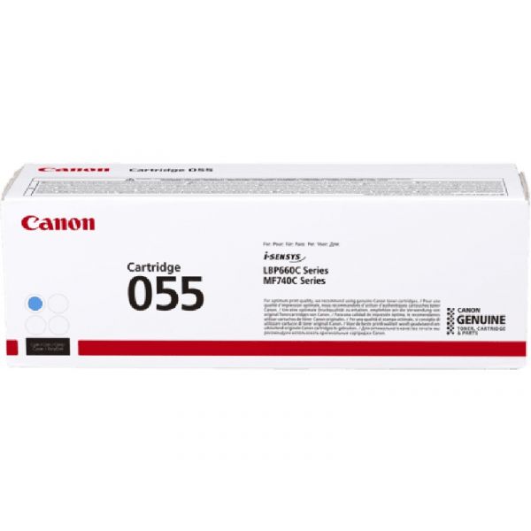CANON toner CRG-055 , cián, 2,1k (3015C002)