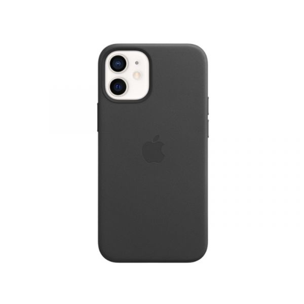 Apple iPhone 12 Mini bőrtok (MHKA3ZM/A) Fekete