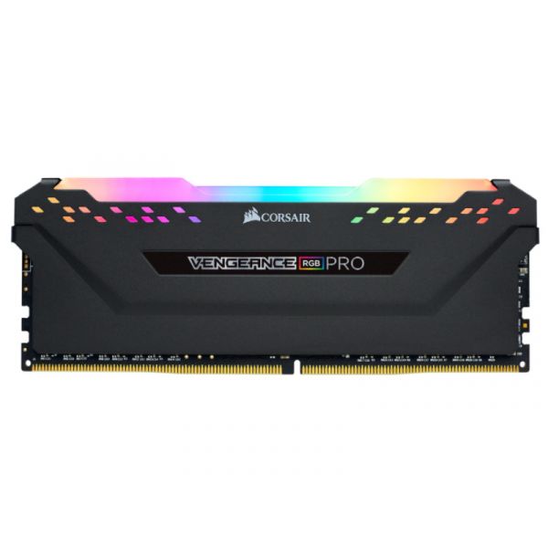 Corsair Vengeance RGB Pro DDR4 3200MHz, 16GB (1 x 16GB) memória (CMW16GX4M1Z3200C16) Fekete