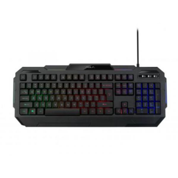 Aula Terminus Vezetékes Gamer Billentyűzet (IX70969) Fekete