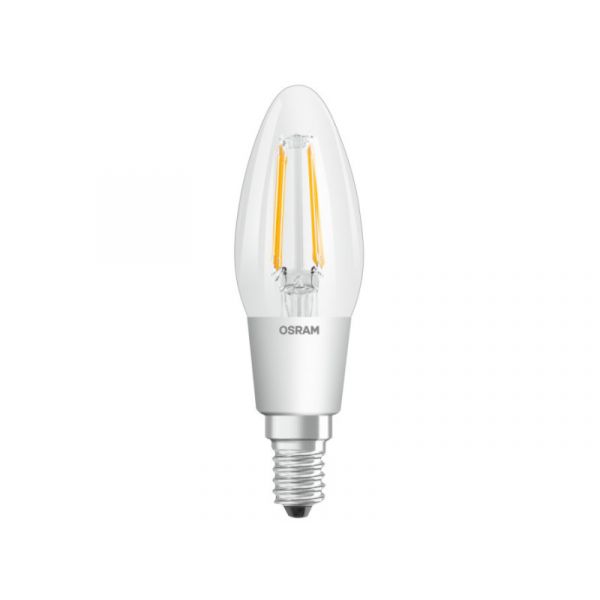Ledvance SST CLAS B 40 GLOWdim 4.5W E14 - LED gyertya izzó (4058075808140)