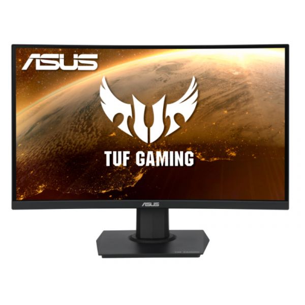ASUS TUF Gaming VG24VQE FullHD ívelt VA Monitor