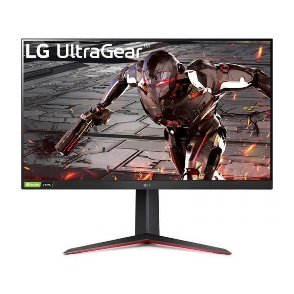 LG UltraGear 31.5" FullHD VA 165Hz Gamer monitor (32GN550-B) fekete