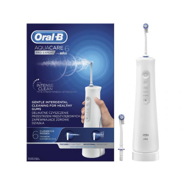 Oral-B AquaCare6 Pro Expert vezeték nélküli szájzuhany (10PO010278)