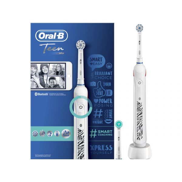 Oral-B SMART 4 Teen elektromos fogkefe Sensitive fejjel (10PO010211)