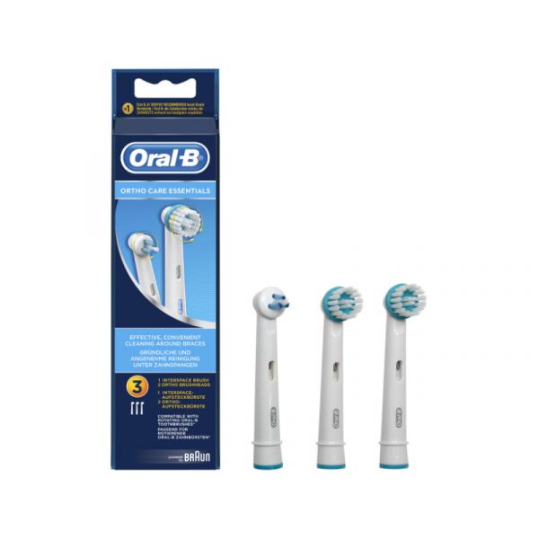 Oral-B OD17 Ortho Care pótfej, 3db  (10PO010229)