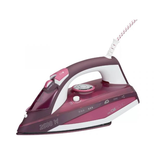 Clatronic DB 3705 gőzölős vasaló, fehér-piros
