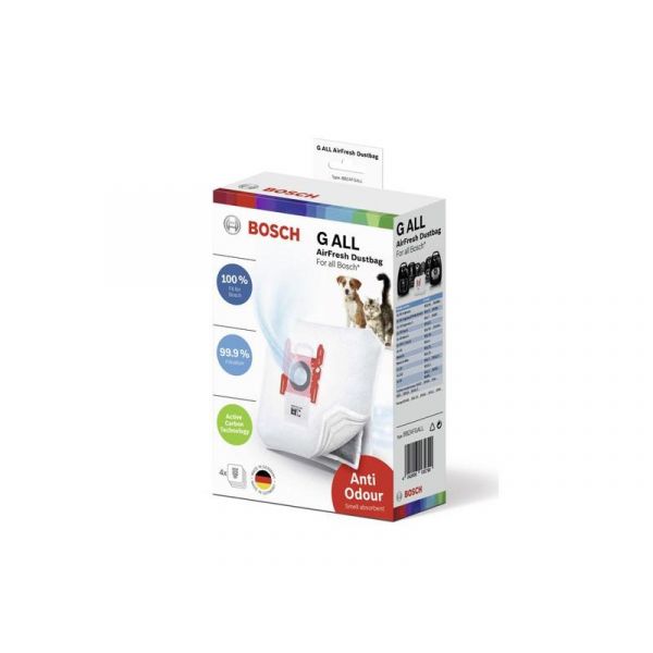 Bosch BBZAFGALL PowerProtect AirFresh porzsák, 4db