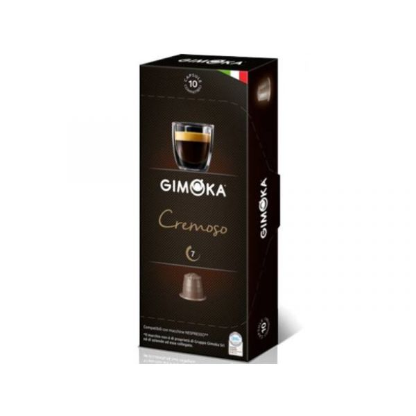 Gimoka Cremoso Nespresso kompatibilis kapszula, 10 db