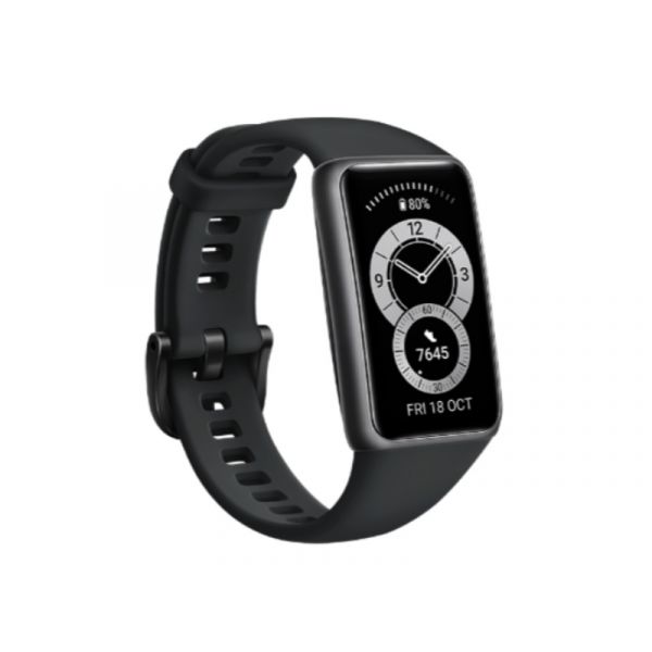 HUAWEI Band 6 okoskarkötő (55026633) Graphite Black