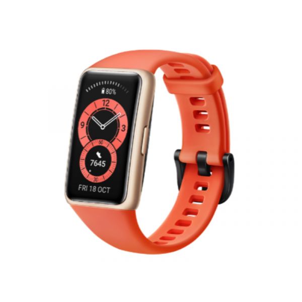 HUAWEI Band 6 okoskarkötő (55026636) Amber Sunrise
