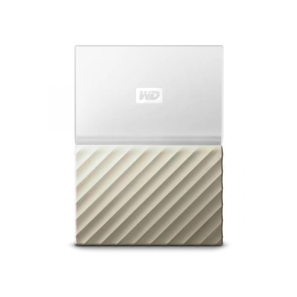 WESTERN DIGITAL My Passport Ultra 2,5" USB3.0 külső HDD 2TB (WDBTLG0020BGY-WESN) fehér/arany