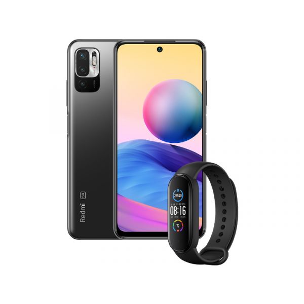 Xiaomi Redmi Note 10 5G 4/64GB Dual-SIM Szürke + Mi Band 5 Bundle