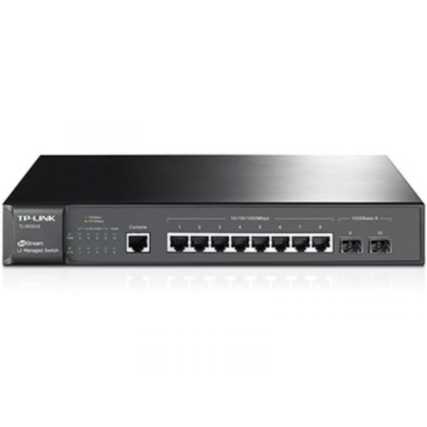 TP-Link T2500G-10TS 12 Portos Menedzselhető Switch (TL-SG3210)