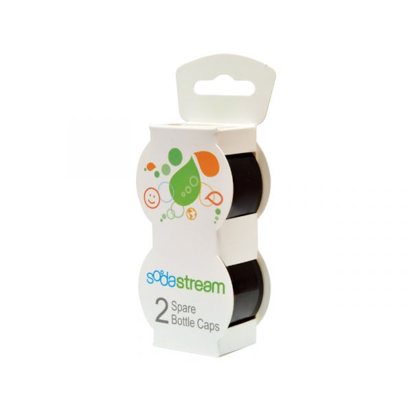 SodaStream tartalék kupak 2db, fekete (40024581)