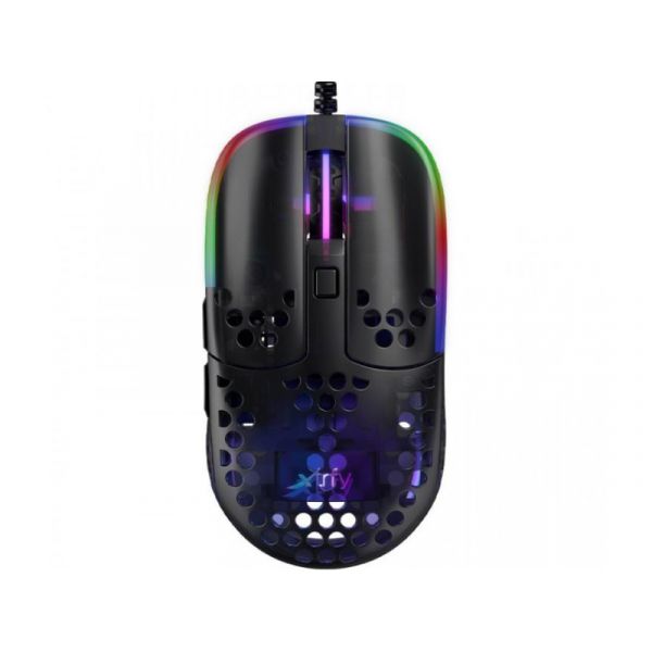Xtrfy MZ1 Zy’s Rail RGB Optikai USB Gaming Egér (9004) Fekete