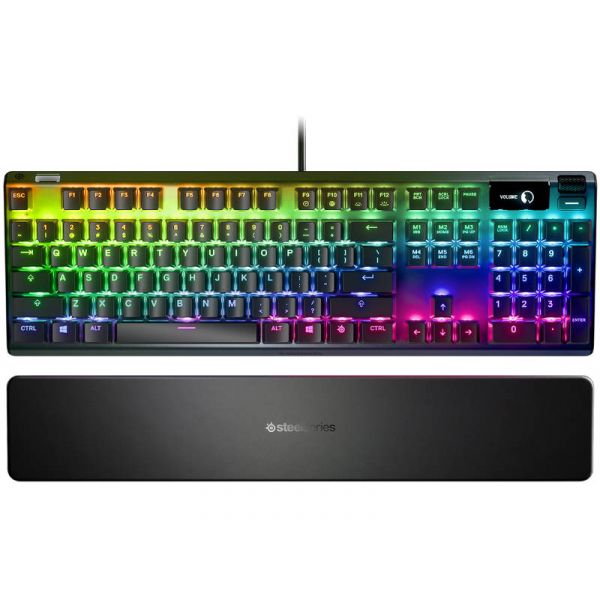 SteelSeries Apex Pro USB Angol Gaming Billentyűzet (64634) Fekete