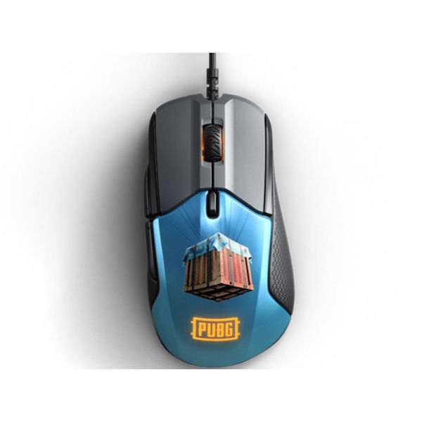 SteelSeries Rival PUBG Edition Optikai USB Gaming Egér (62435) Fekete-kék
