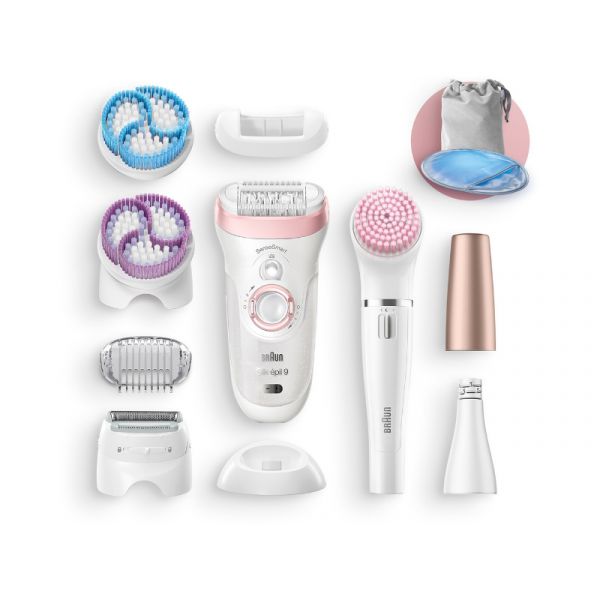 Braun Silk-épil Beauty 9 9/975 BS Wet & Dry epilátor szett (10AS470049)