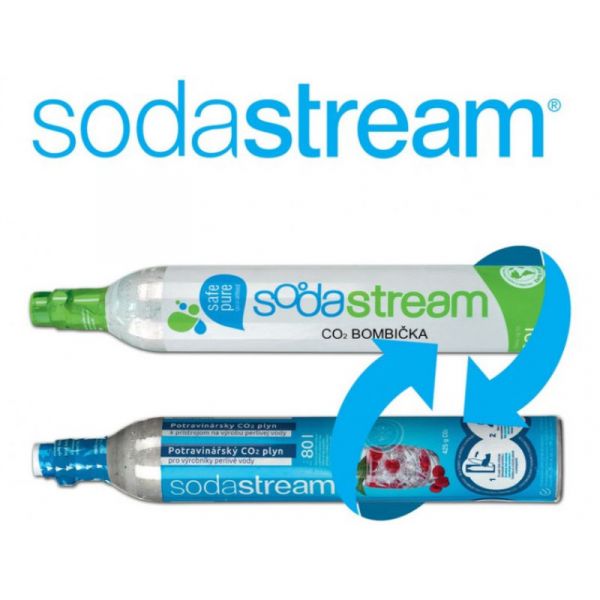 SodaStream CO2 cseregáz/cserepatron szódagéphez (40017390) - CSAK BOLTI ÁTVÉTEL, CSEREPATRON LEADÁSSAL