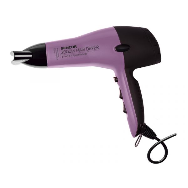 Sencor SHD 6700VT hajszárító, lila-fekete