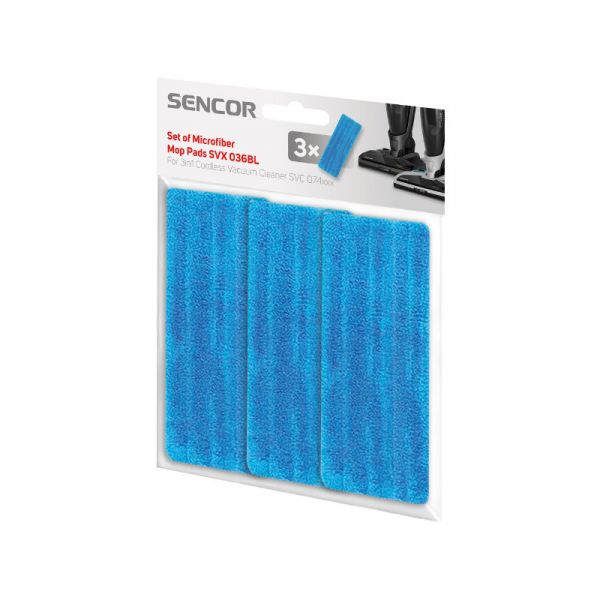 Sencor SVX 036BL Mop készlet SVC 074 porszívóhoz, kék