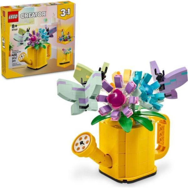 LEGO Creator Virágok locsolókannában 3 az 1-ben játék (31149)