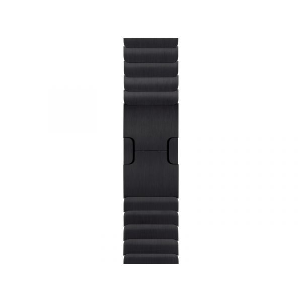 Apple Watch 38 mm-es Asztrofekete Fémszíj (MUHK2ZM/A)