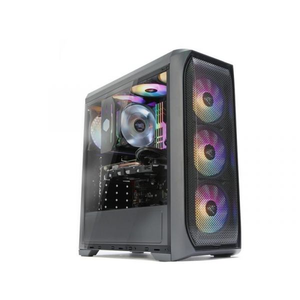 ZALMAN Midi ATX N5 MF Tápegység nélkül, PC Ház Fekete RGB