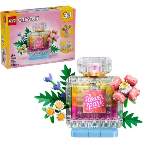 LEGO Creator Parfümös üveg és virágos dekoráció (31383)