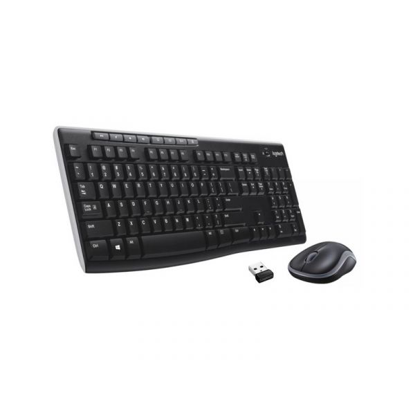 LOGITECH MK270 Vezeték Nélküli Combo Billentyűzet + egér, DE (920-004511)