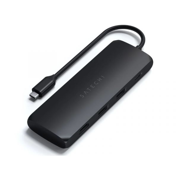 Satechi USB-C Hybrid Multiport adapter - dokkoló + külső SSD ház (ST-UCHSEK) fekete