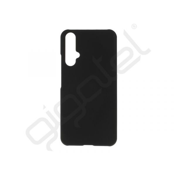 Gigapack Műanyag (gumírozott) telefonvédő - Huawei Nova 5T (GP-91840) fekete