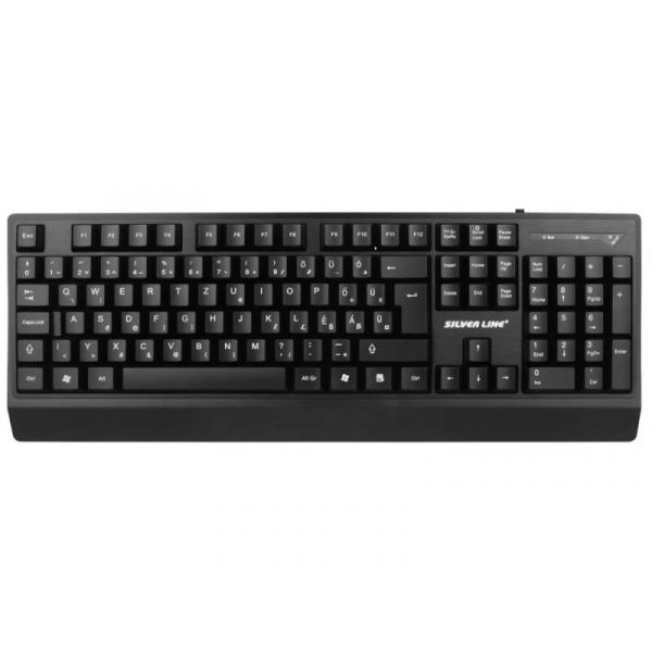 SILVERLINE KB102 USB vezetékes billentyűzet
