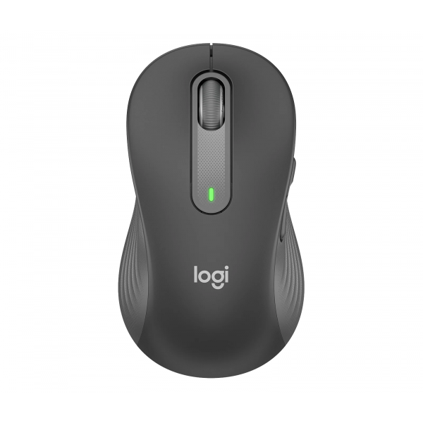 LOGITECH M650 Signature Vezeték Nélküli Optikai (Large) balkezes egér, Grafitszürke (910-006239)