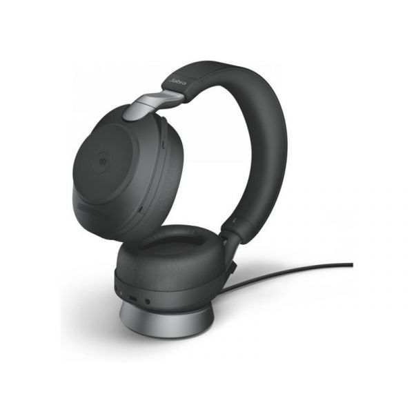 JABRA Evolve2 85 MS Stereo Vezeték Nélküli Fejhallgató, Mikrofon (28599-999-889)