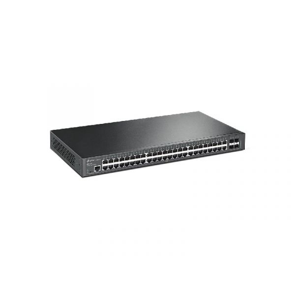 TP-Link TL-SG3452X Menedzselhető Rackes Switch - 48x1000Mbps + 4xGigabit SFP + 2xkonzol port
