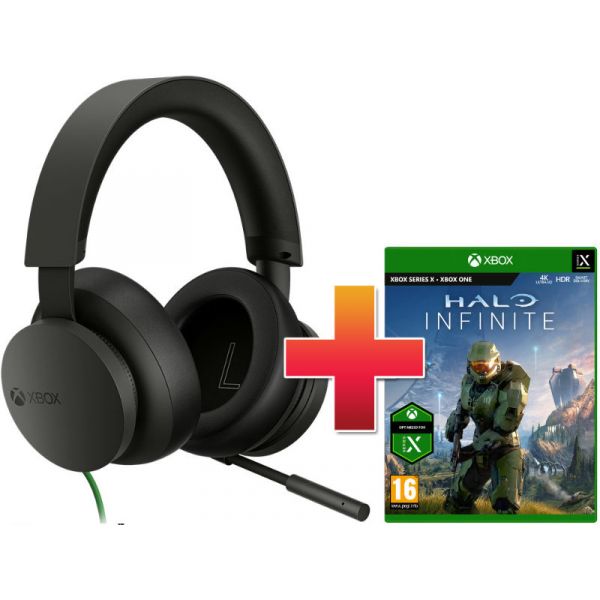 Xbox Series Vezetékes Headset (8LI-00002) + Xbox One - Xbox Series X Halo Infinite