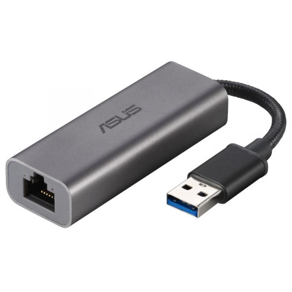 ASUS USB-C2500, USB 3.0 to Ethernet Adapter, 2500Mbps
