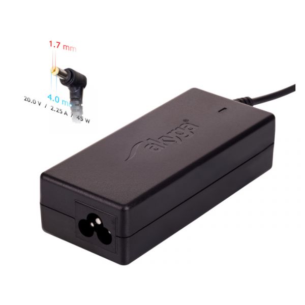 AKYGA Tápegység 20V / 45W 4.0 x 1.7mm (AK-ND-50)