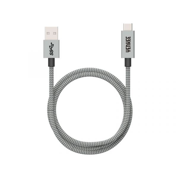 Yenkee YCU 311 GY USB 3.1 Gen. 1 - USB-C Adat-, és Töltő kábel (35052238)