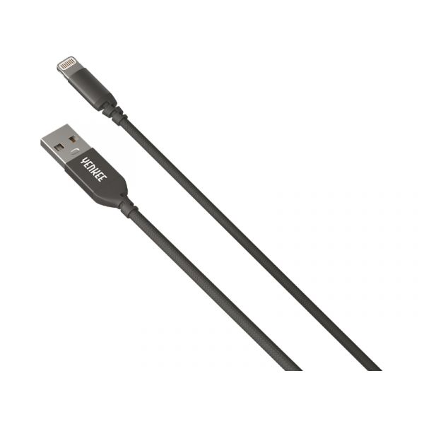 Yenkee YCU 611 BK USB - Lightning Adat-, és Töltő kábel (30015967)
