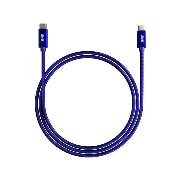 Yenkee YCU C102 BE USB-C - USB-C Adat-, és Töltő kábel (35056017)