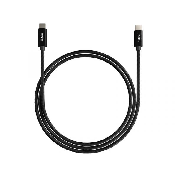 Yenkee YCU C103 BK USB-C - USB-C Adat-, és Töltő kábel (35056041)