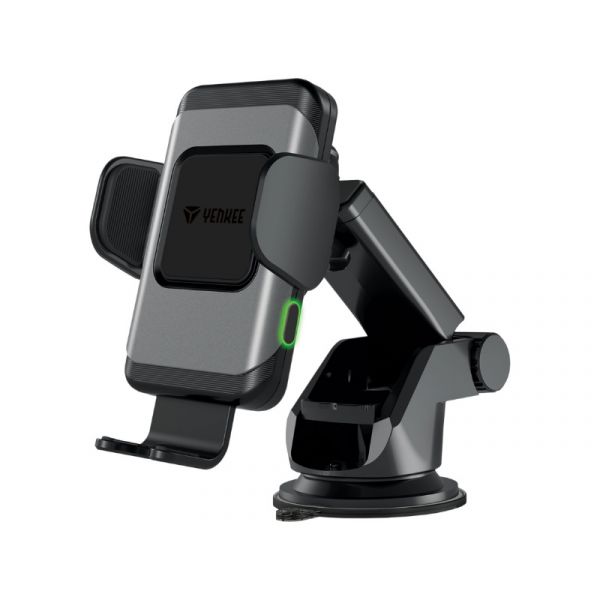 Yenkee YSM 610 Automata Autós Mobiltartó Qi Vezeték Nélküli Töltéssel (30017095)