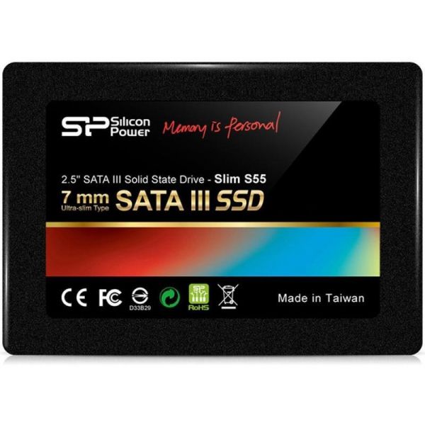 Silicon Power Slim S55 2.5 240GB SATA3 SSD (SP240GBSS3S55S25)