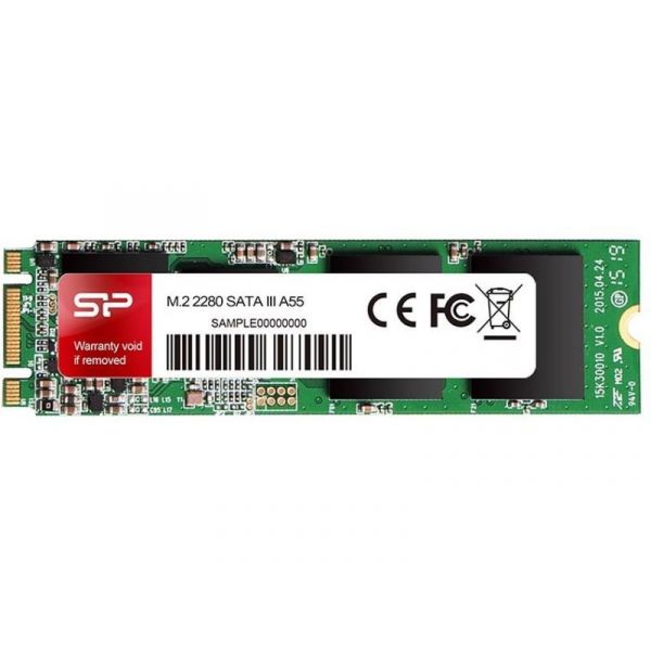 Silicon Power A55 512GB M.2 SATA SSD (SP512GBSS3A55M28)