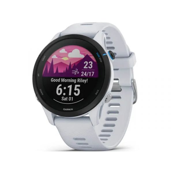 GARMIN Forerunner 255 Music Okosóra (010-02641-31) Whitestone Fehér