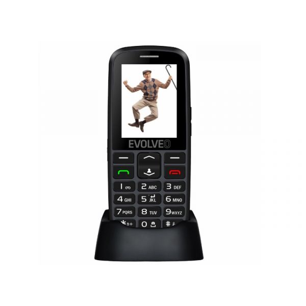 EVOLVEO EasyPhone EG (SGM EP-550-EGB) Fekete
